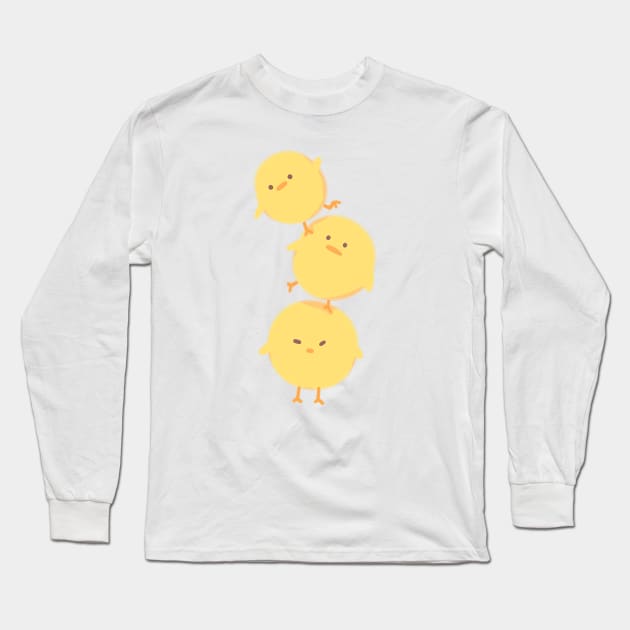 Chicks Long Sleeve T-Shirt by Piexels